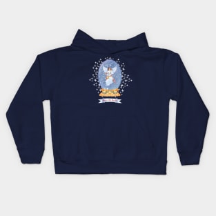 Snow Globe Angel Kids Hoodie